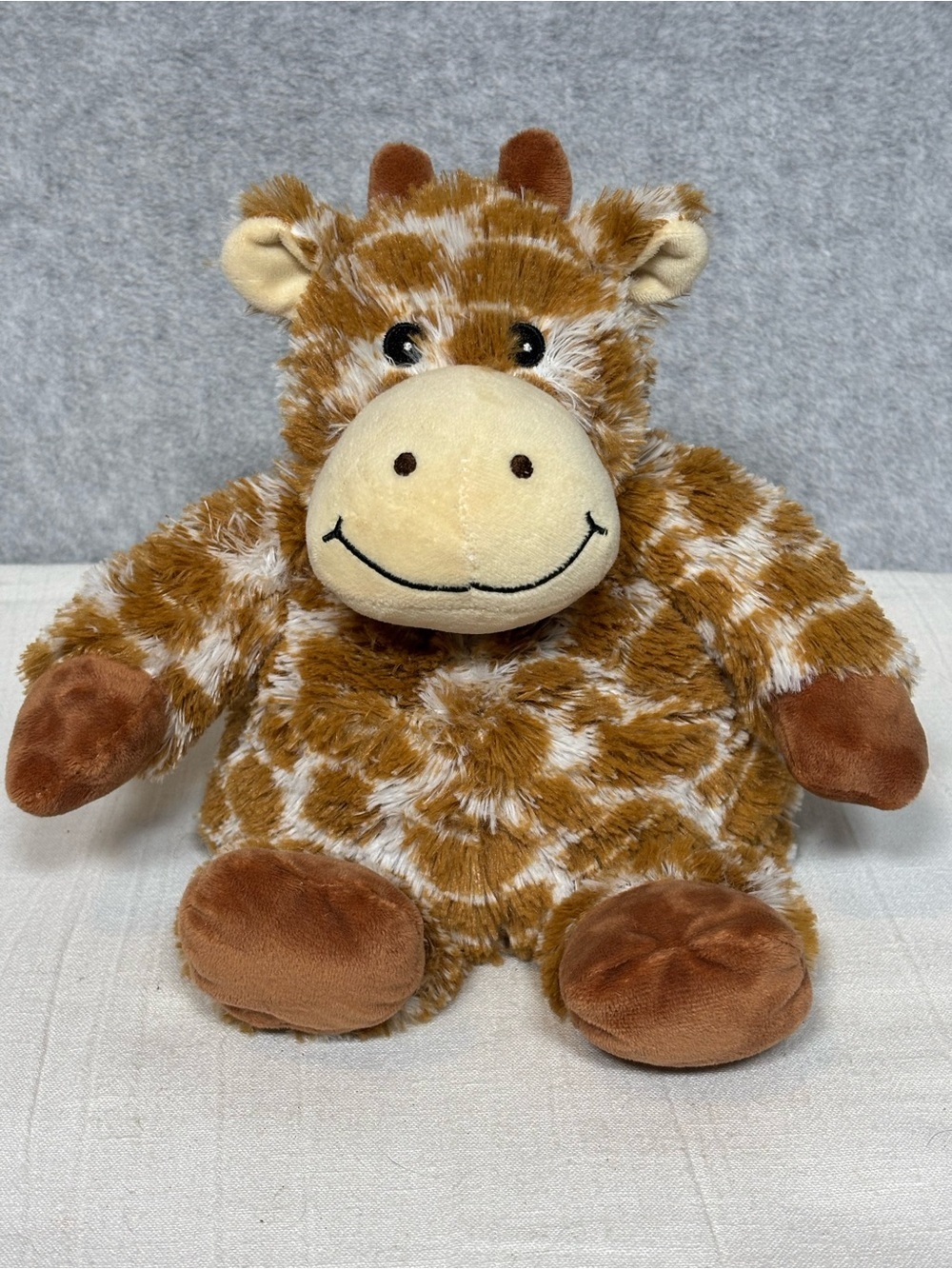 Warmies Giraffe Microwaveable Lavender Scented Weighted Plush Stuffed Animal 12”